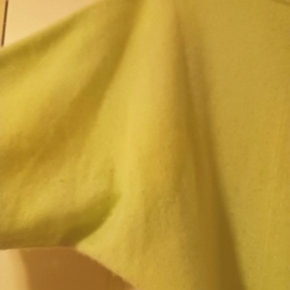 Pure Collection 100% Cashmere CHARTREUSE Sweater - Picture 5 of 7